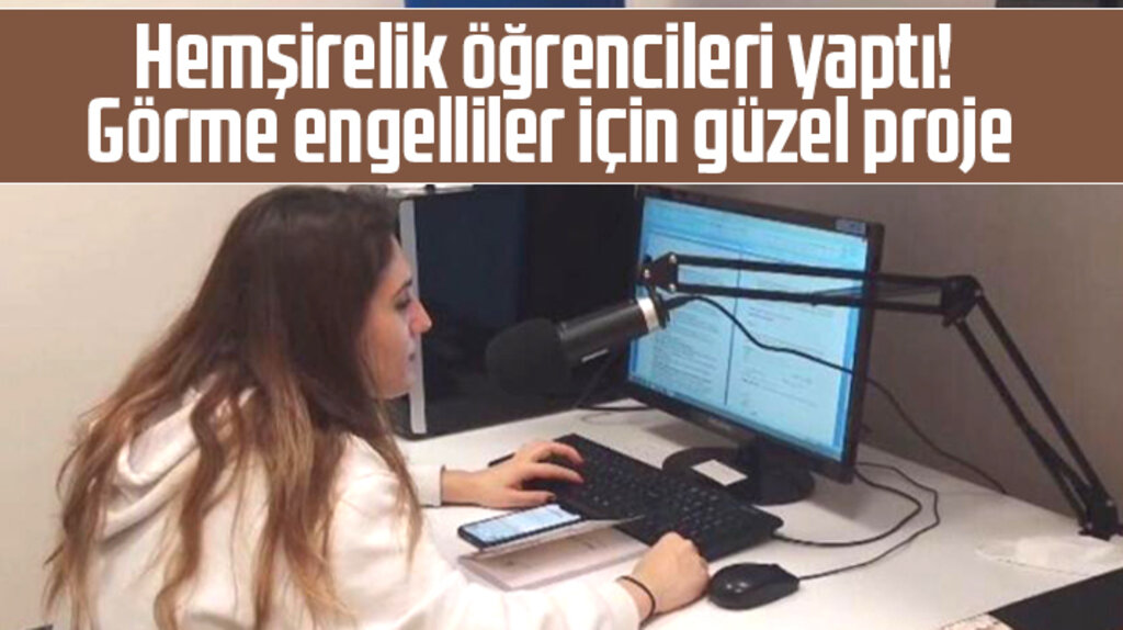 Samsun'da görme engelliler için Sesli Kitap projesi hayata geçirildi