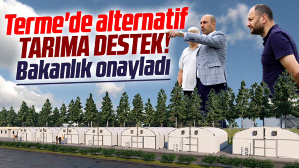 Samsun'un Terme ilçesinde istiridye mantarı üretimine destek verilecek