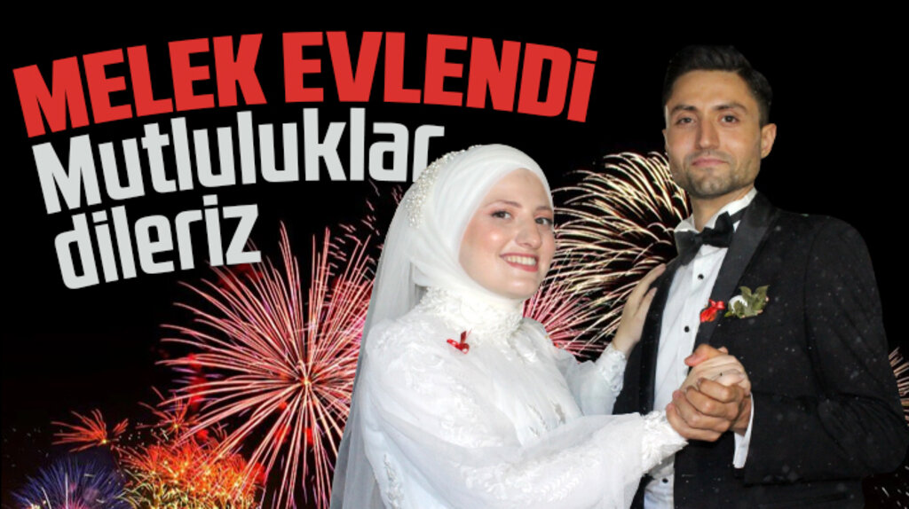 Samsun'da Adem Güney'in kızı Melek Güney, Halil İbrahim Can ile dünya evine girdi