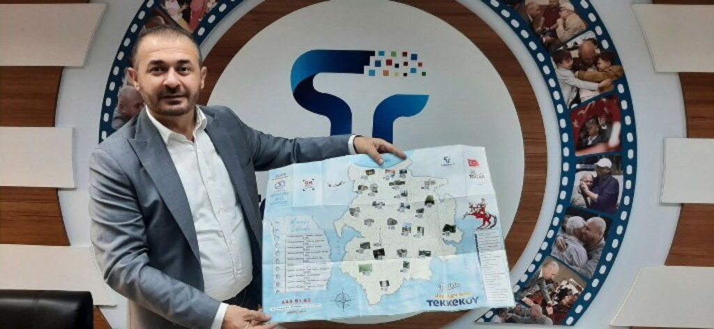 Tekkeköy'ün tarihi ve turistik mekanları Gezi Haritası ile dijitale taşındı