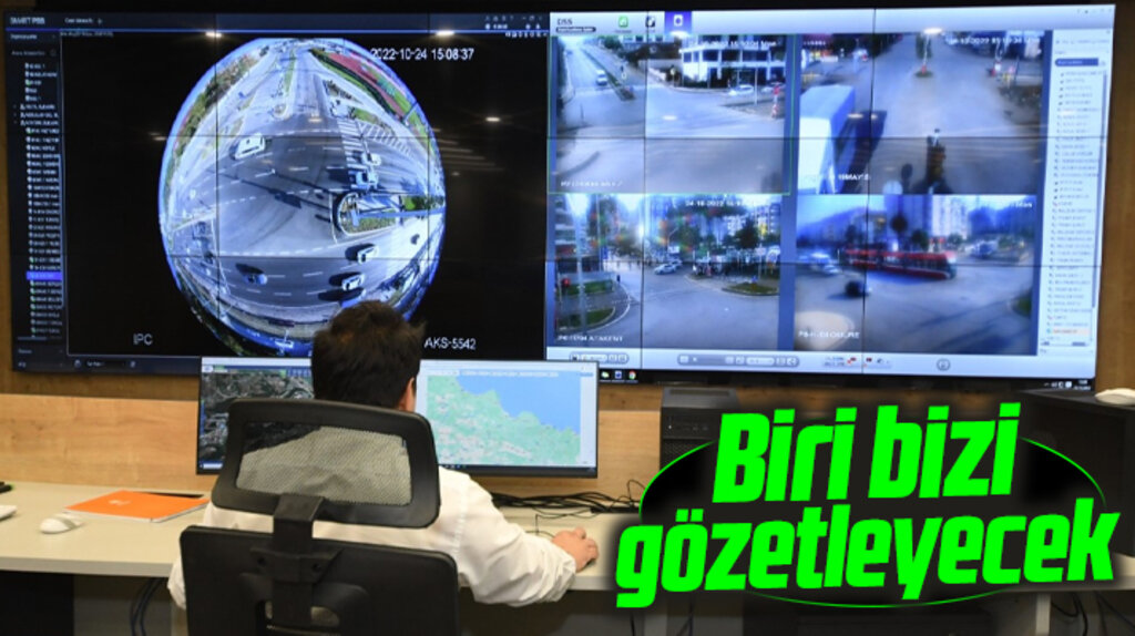 Samsun'da Alo 153 Kent Yönetim Merkezinden trafik canlı izlenecek