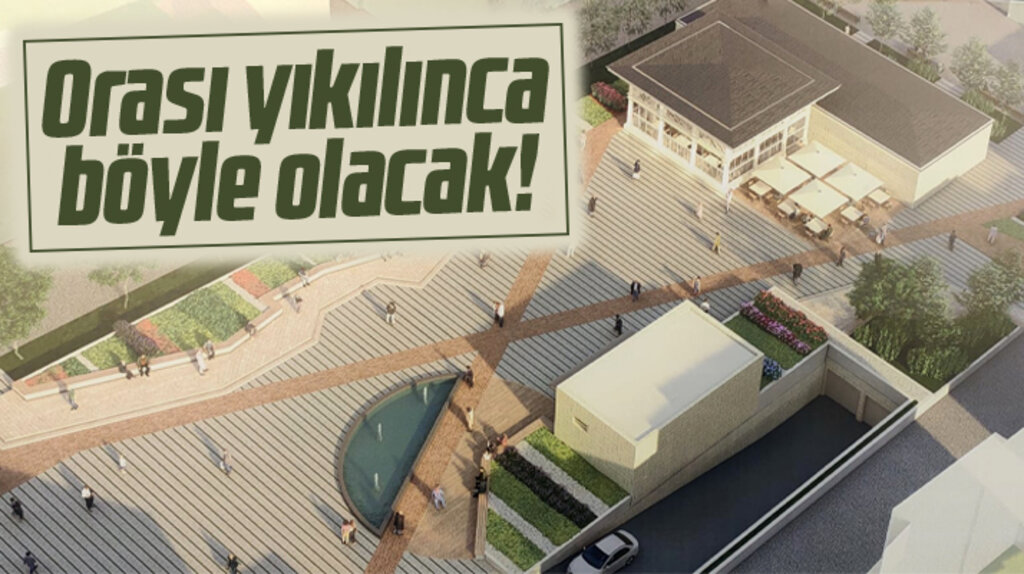 Samsun'da yıkımı yapılan Anakent İş Merkezi'nin yerine bu proje yapılacak