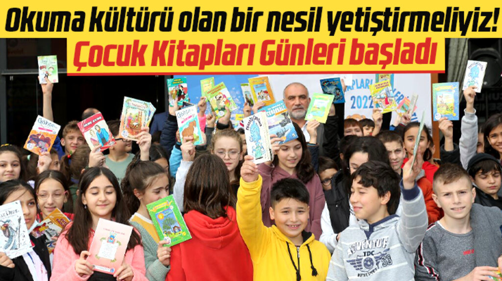 Samsun'da Canik Belediyesi Çocuk Kitap Günleri etkinliğinin açılışını yaptı
