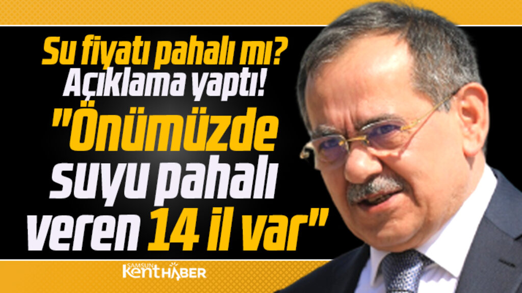 Samsun'da su fiyatı pahalı mı? Samsun Büyükşehir Başkanı Demir açıklama yaptı