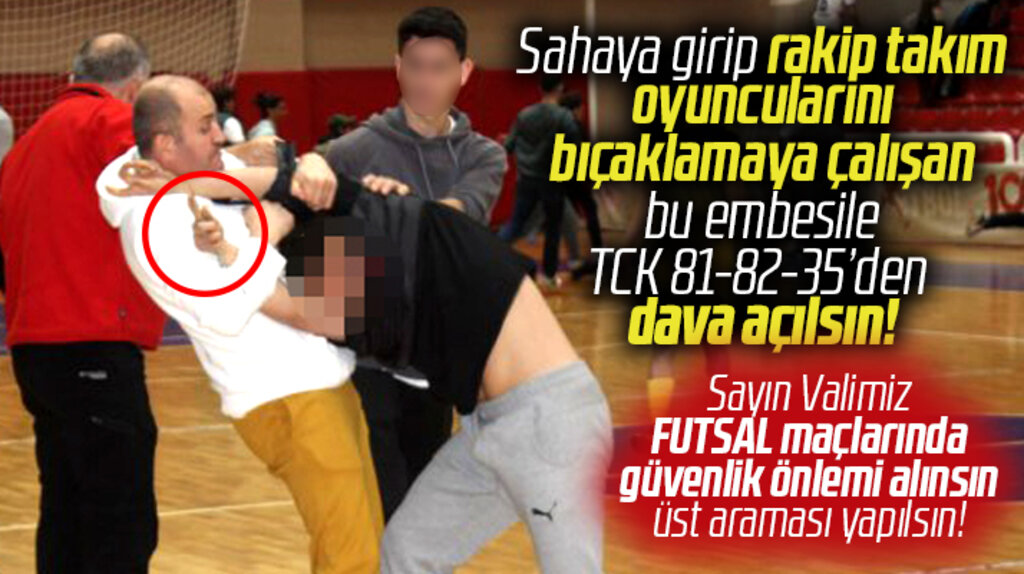 Samsun'da 19 Mayıs Anadolu Lisesi öğrencileri maçı kaybedince bıçaklı terör estirdi