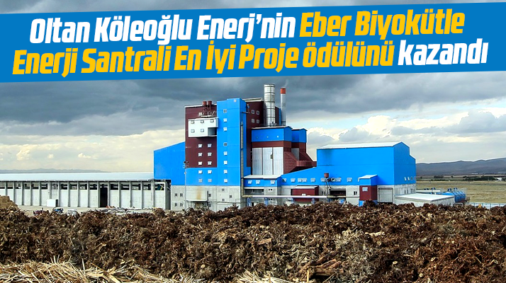 OKE'nin Eber Biyokütle Enerji Santrali ikinci kez en iyi proje ödülünü kazandı 