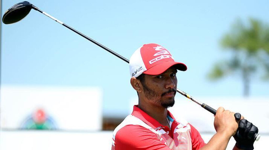Samsun olimpiyatlarında 3 aylık milli golfçü Mehmet Yavuz rakiplerini korkuttu