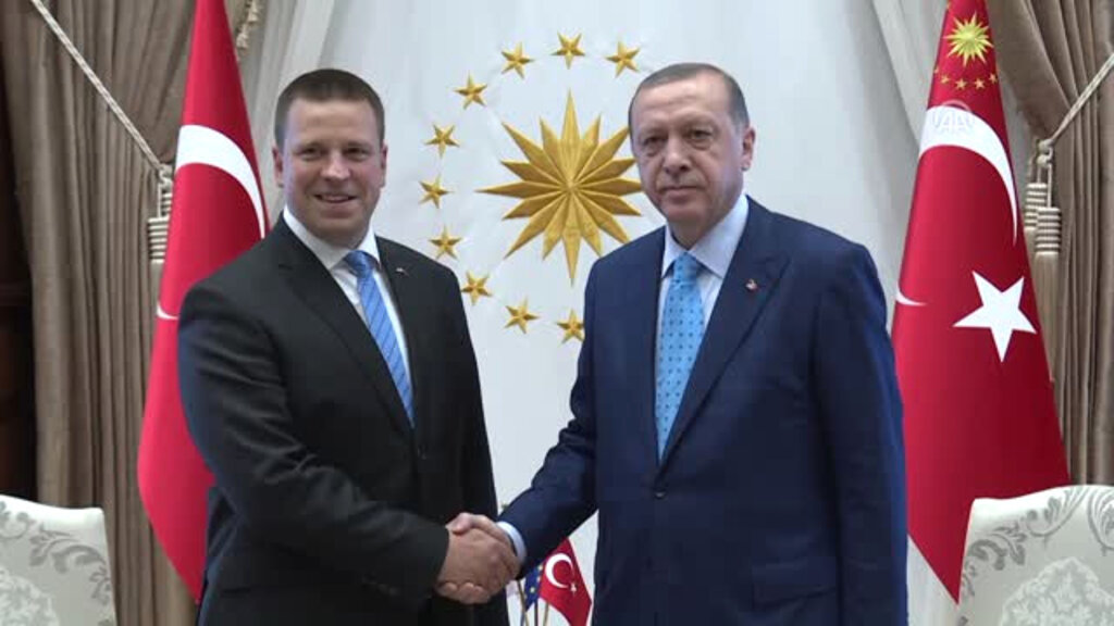 Estonya Başkanı Ratas'dan Türkiye açıklaması