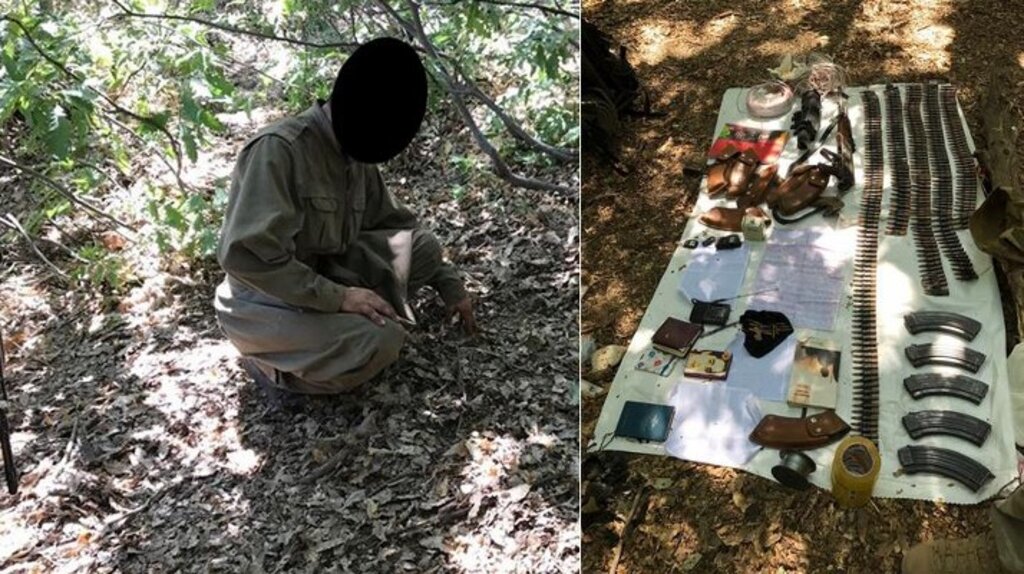 Diyarbakır'da yapılan operasyonda bir terörist yakalandı