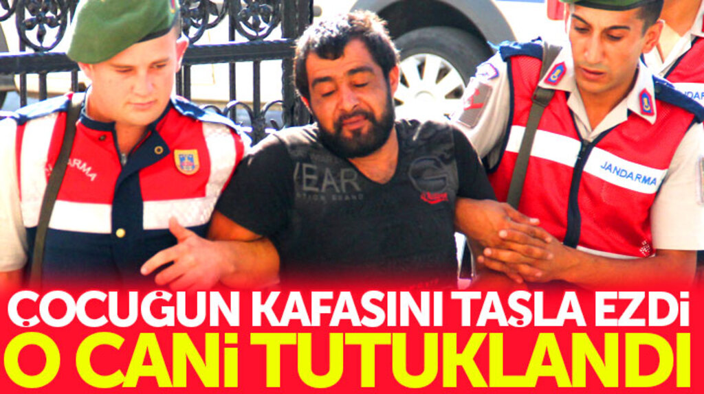 Samsun Bafra'da 5 yaşındaki çocuğun kafasına taşla vurarak ağır yaralayan cani tutuklandı