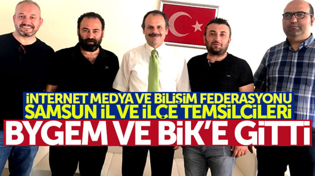 İMEF Samsun İl ve İlçe Temsilcileri BYGEM ve BİK'i ziyaret etti
