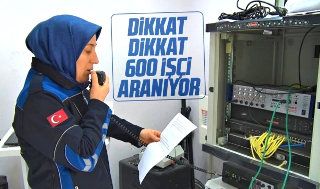 Samsun'da Kavak Belediyesi anonsla duyurdu! 600 işçi aranıyor