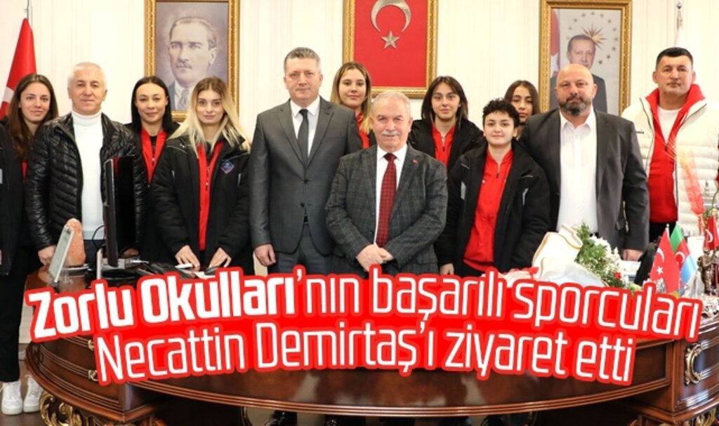Samsun'da Zorlu Eğitim Kurumları Necattin Demirtaş'ı ziyaret etti