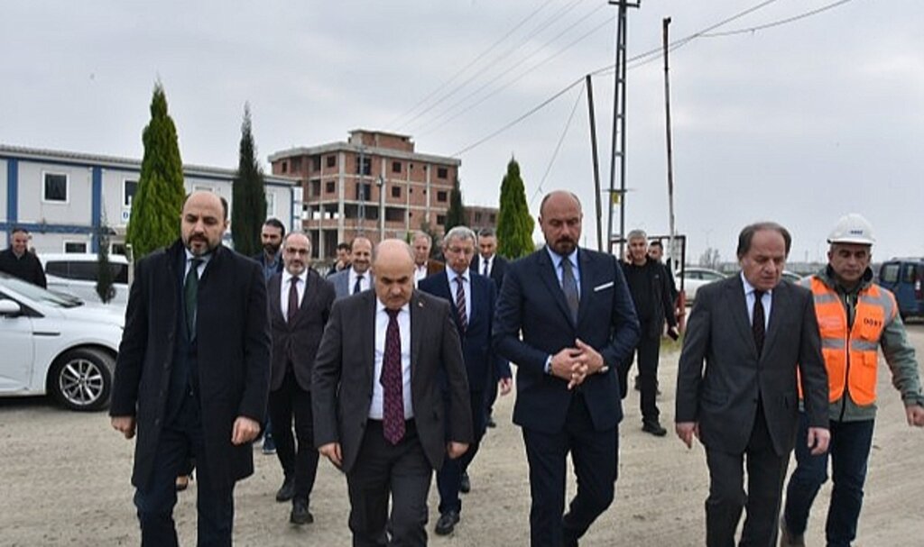 Samsun'un Tekkeköy ilçesinde 250 yataklı Devlet Hastanesi inşaatı hızla devam ediyor