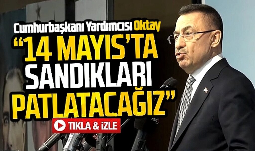 Samsun'a gelen Fuat Oktay açıkladı! 14 Mayıs'ta sandıkları patlatacağız