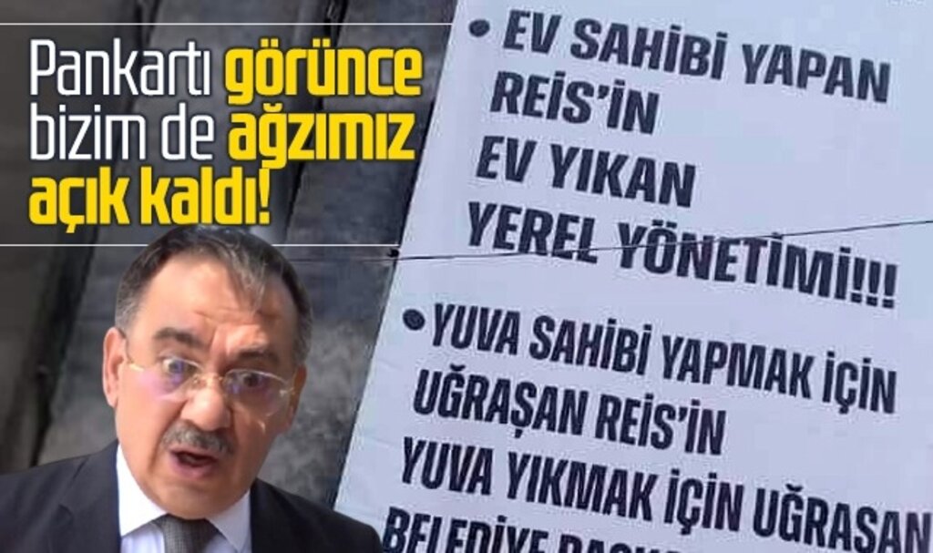 Samsun Büyükşehir Belediye Başkanı Demir'e şok pankartlı tepki!