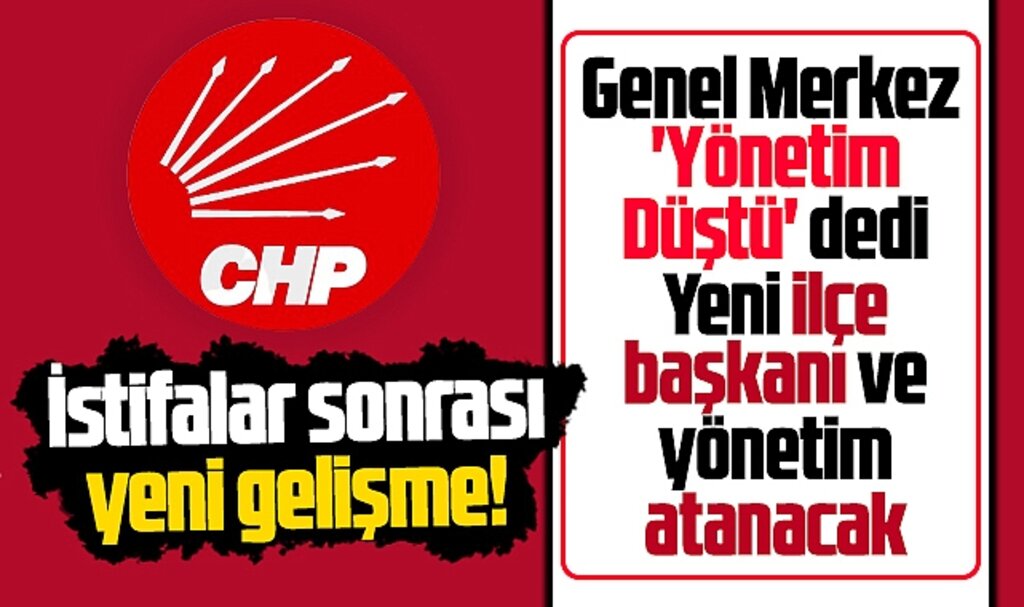 Samsun CHP'de İlkadım İlçe Yönetimi düştü! Yeni İlçe Başkanı atanacak