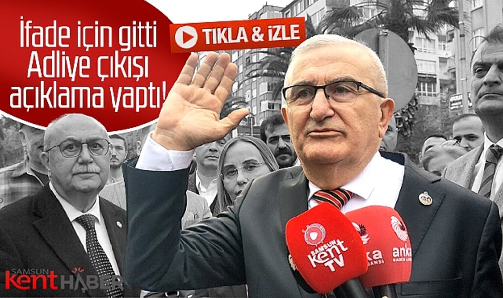 Samsun'da ifade vermek için adliyeye giden avukat Hüseyin Cimşit açıklama yaptı