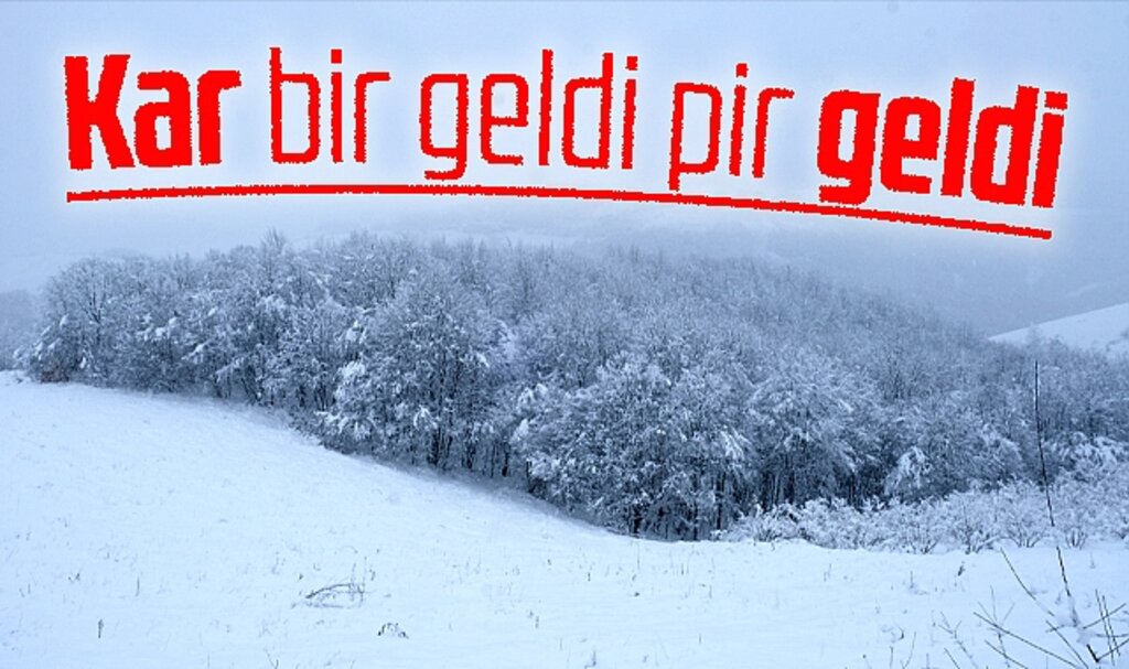 Samsun'un Tekkeköy ilçesinde kar yağışı etkili oldu ekipler harekete geçti