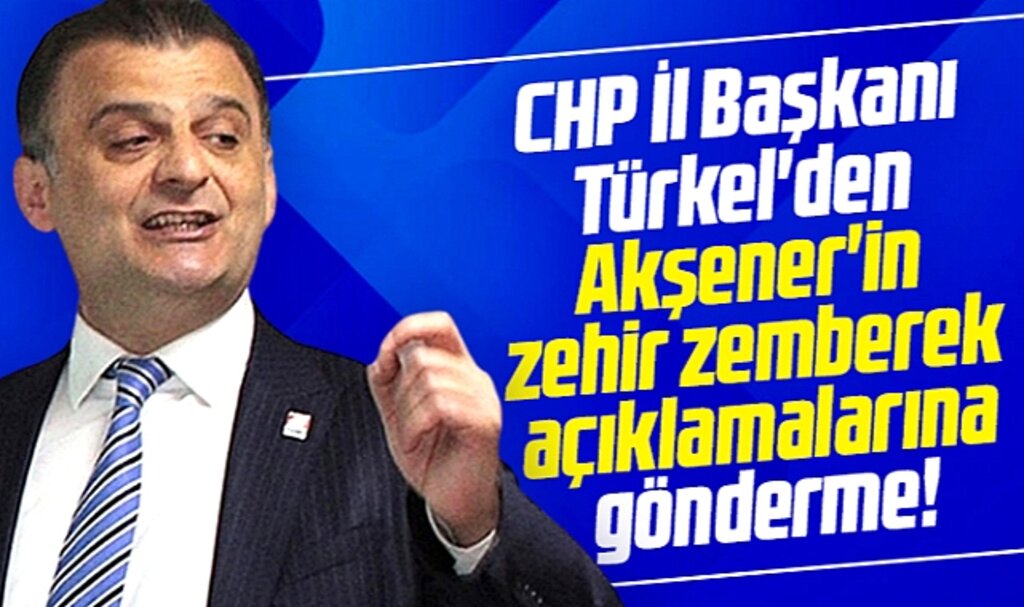 CHP Samsun İl Başkanı Türkel'den Akşener'e dikkat çekici gönderme