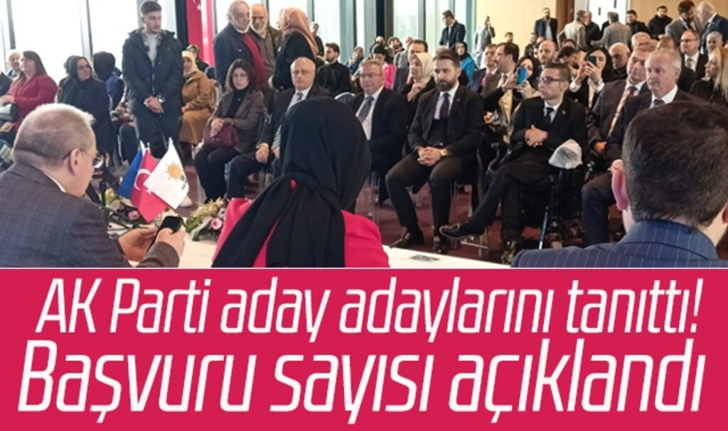 Samsun'da AK Parti'ye yapılan milletvekili aday adayı başvuru sayısı açıklandı