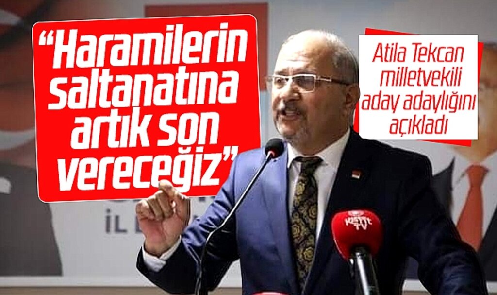 Samsun'da Atila Tekcan aday adaylığını açıkladı! Haramilerin saltanatına son vereceğiz