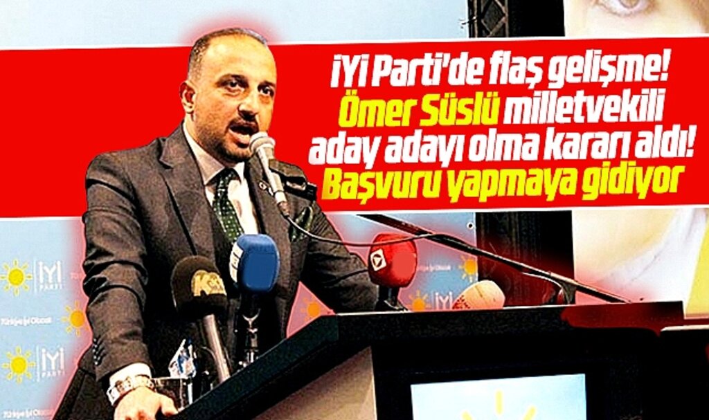 Samsun'da İYİ Parti GİK üyesi Süslü kararını verdi! Milletvekili aday adayı olacak!
