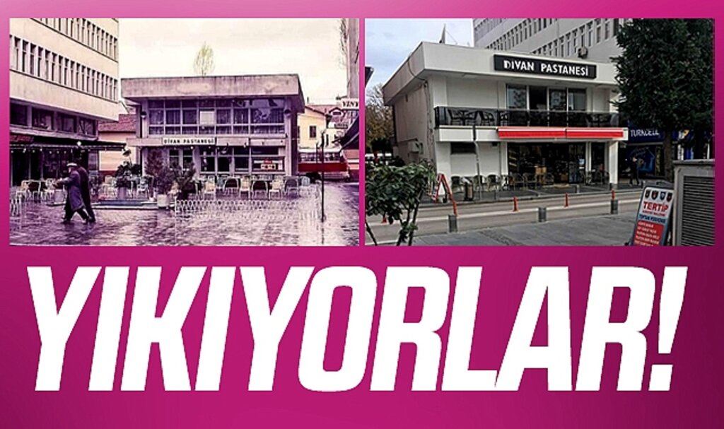Samsun tarihi ile bütünleşen Divan Pastanesi yıkılacak