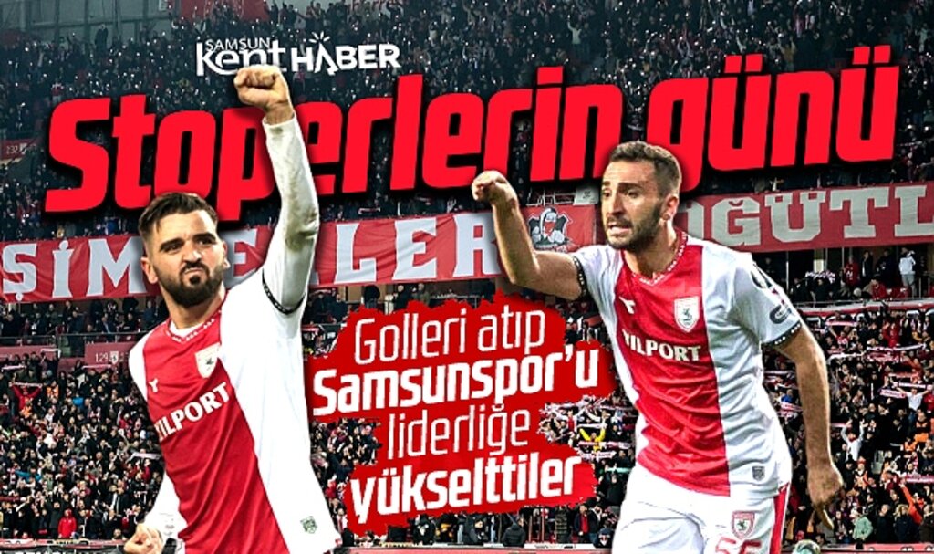 Samsunspor'un stoperleri golleri attı! Çaykur Rizespor havlu attı