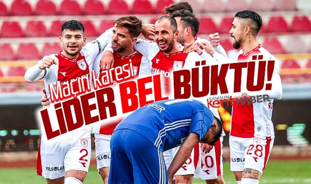 Yılport Samsunspor Boluspor'a 5 atıp bel büktü! İşte maçın karesi 