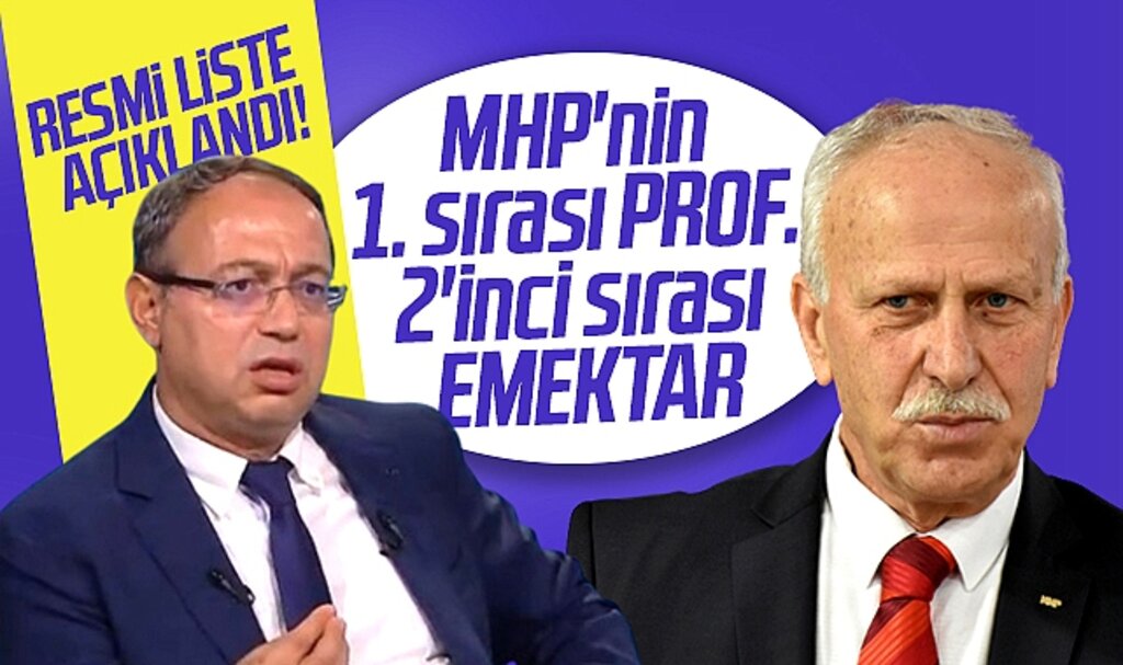 MHP'nin Samsun birinci sıra adayı Topsakal, ikinci sıra adayı Karapıçak oldu