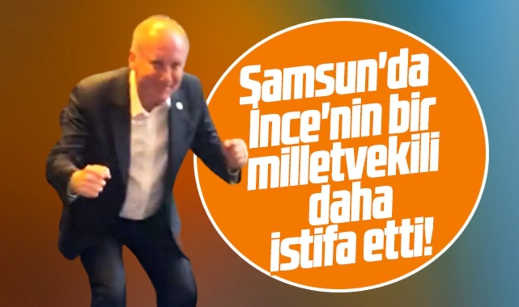 Samsun'da Memleket Partisi'nin bir milletvekili adayı daha istifa etti
