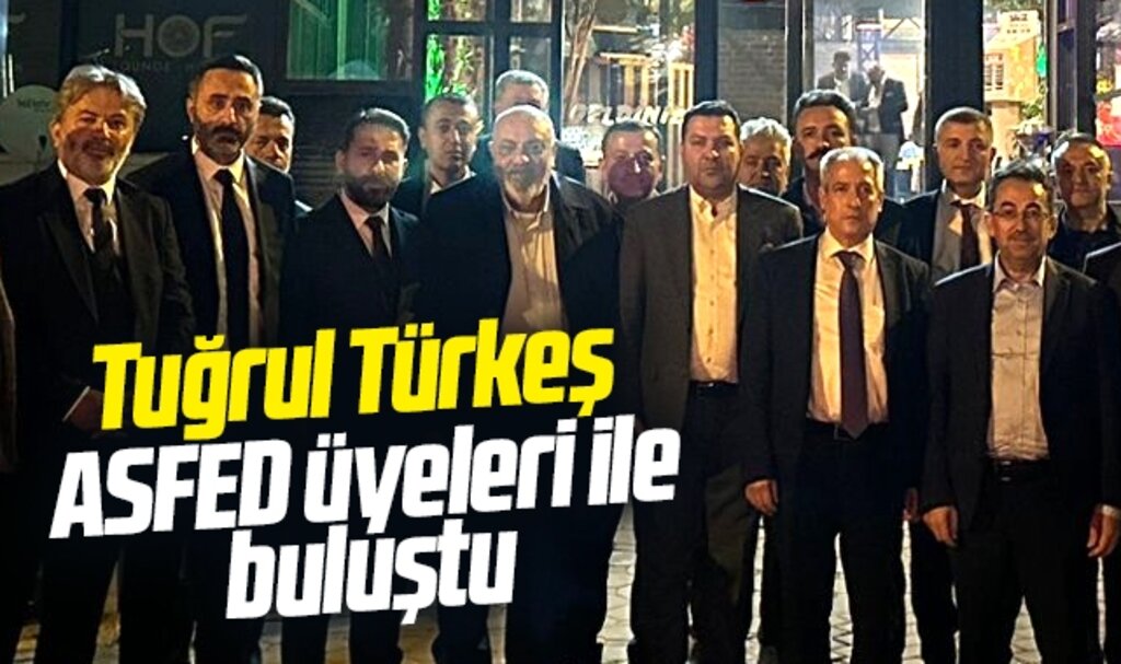 Tuğrul Türkeş, Ankara Samsun Federasyonu üyeleri ile buluştu