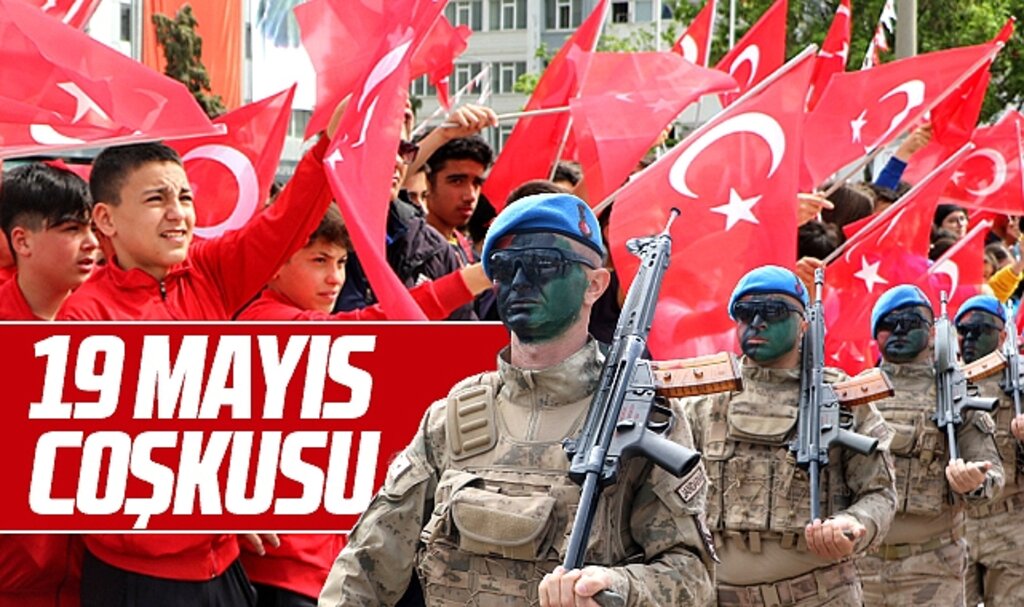 Samsun'da 19 Mayıs'ın 104. yılı coşku içinde kutlandı