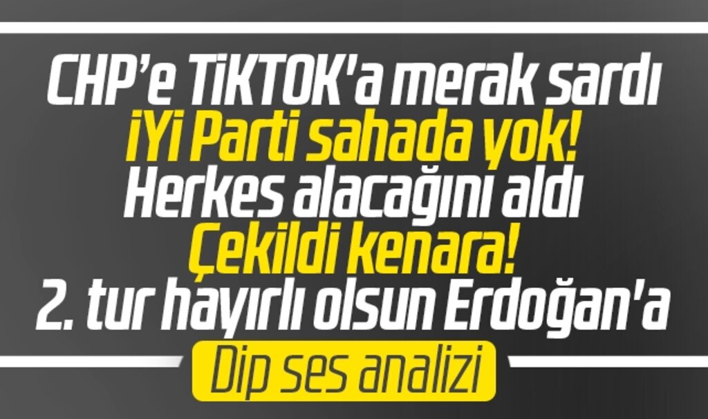 Samsun'da 2. tura günler kaldı Millet İttifakı ölüm sesizliğine büründü! Dip ses analizi