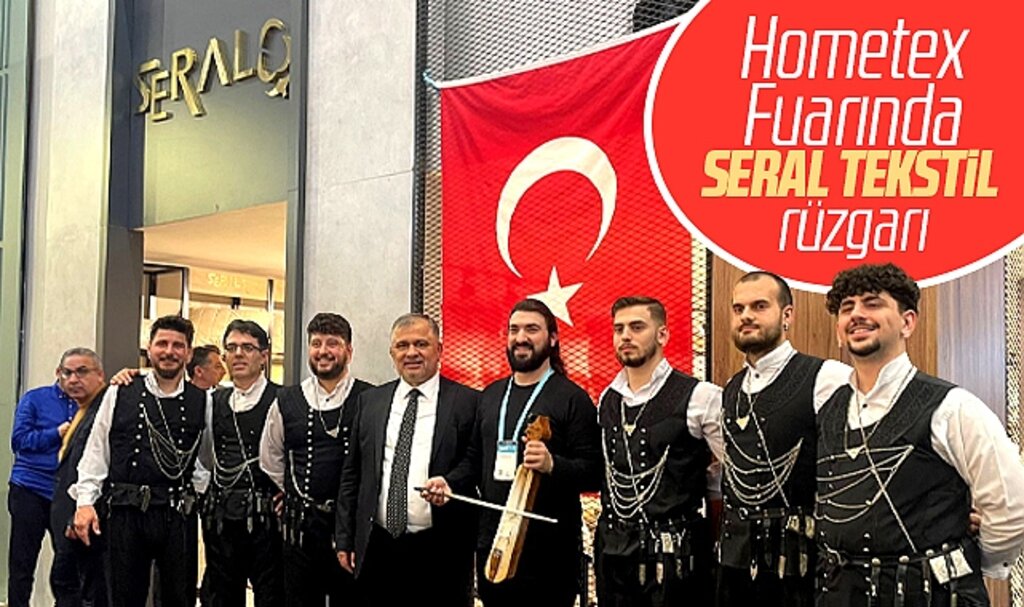 Seral Tekstil, Hometex Fuarında Karadeniz rüzgarı estirdi 