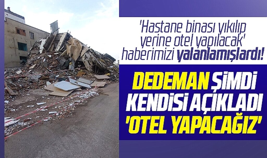 Samsun'a otel haberini yalanlayan Dedeman Otel iki otel yapacağını açıkladı