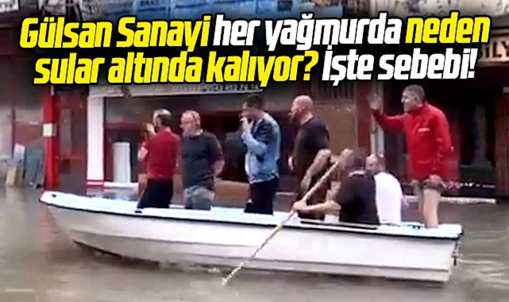 Samsun'da Gülsan Sanayi her yağmurda neden sular altında kalıyor? İşte sebebi!