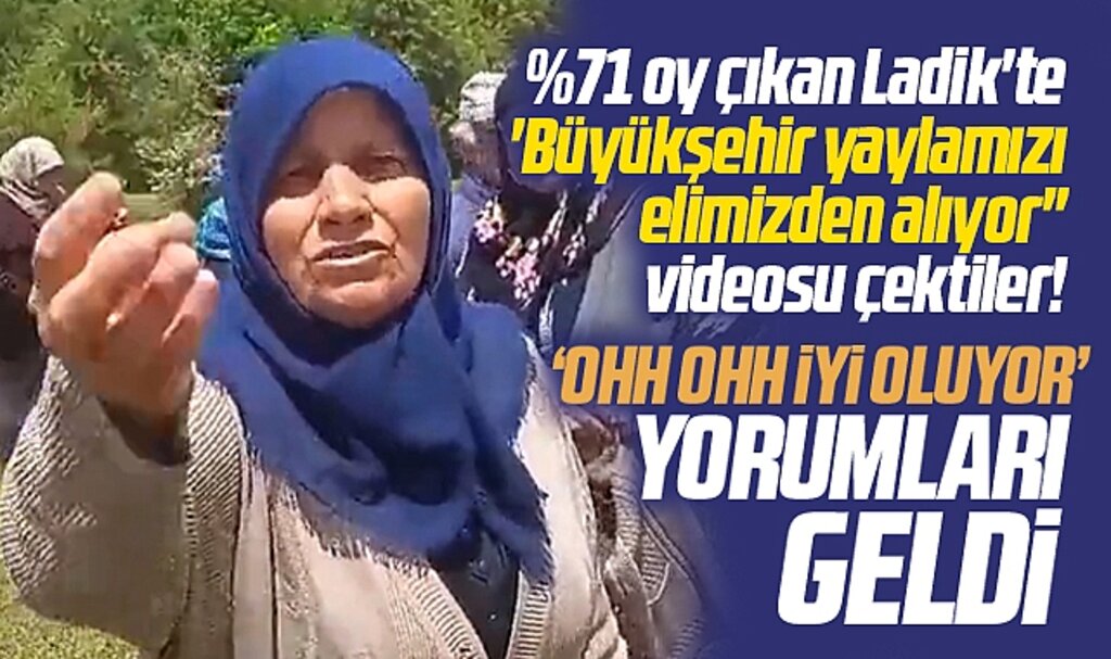 Samsun'da Ladikli kadınların GES videosuna ilginç yorumlar geldi