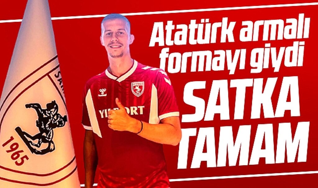 Yılport Samsunspor, L'ubomír Satka'yı renklerine bağladı