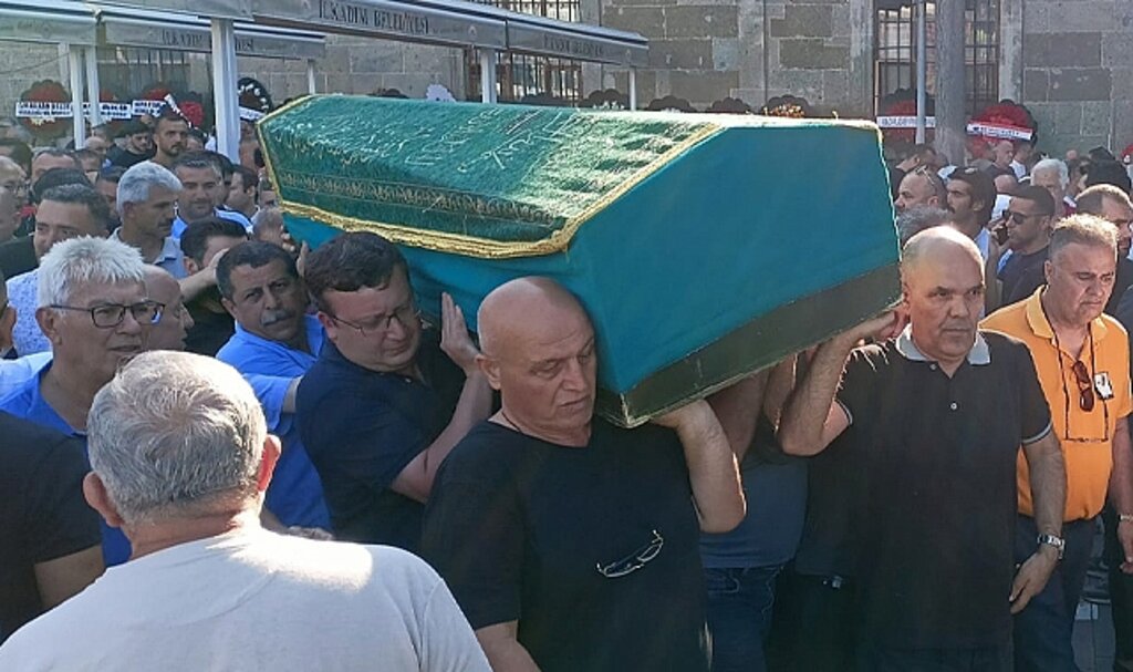Samsun'da hayatını kaybeden işadamı Şaban Aydın'ın cenazesi toprağa verildi