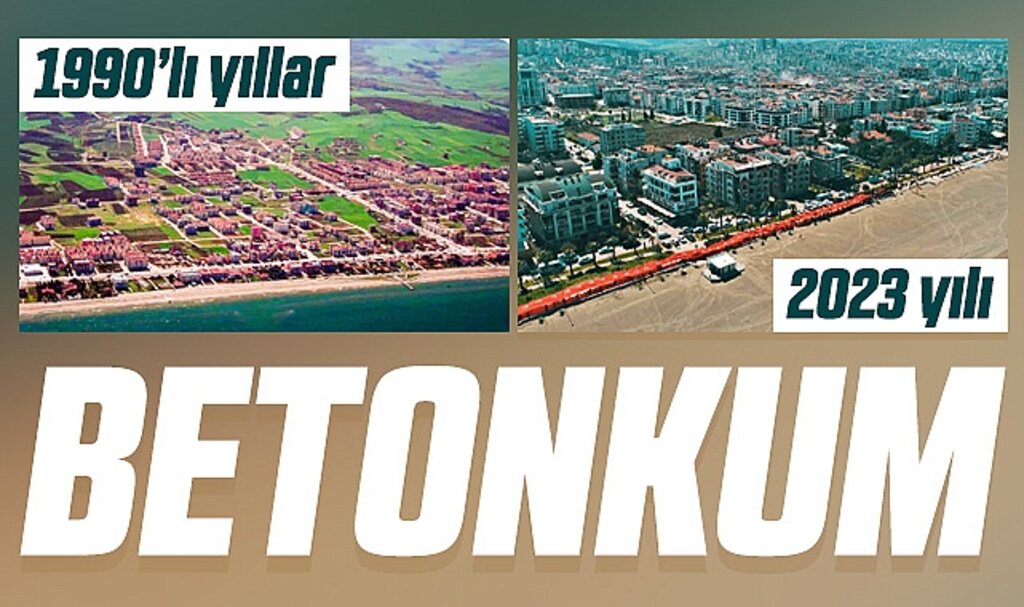 Samsun'un Atakum ilçesi bundan 33 yıl önce yemyeşildi! Şimdi Betonkum oldu