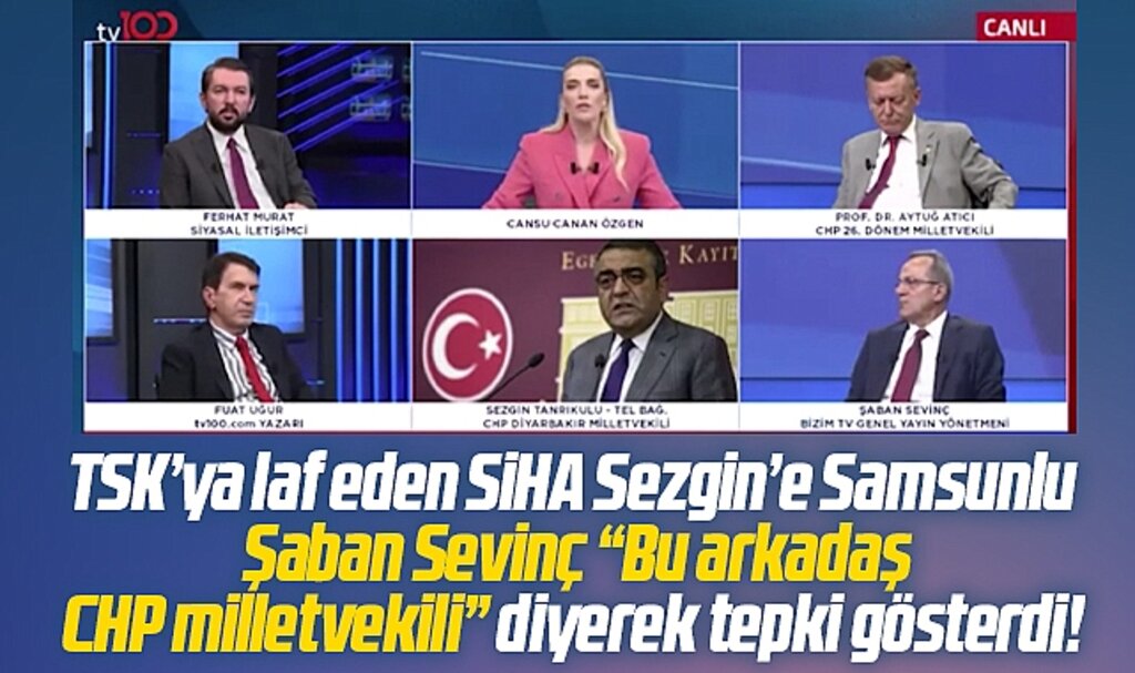 CHP'li Şaban Sevinç TSK'ya laf eden Sezgin Tanrıkulu'na tepki gösterdi