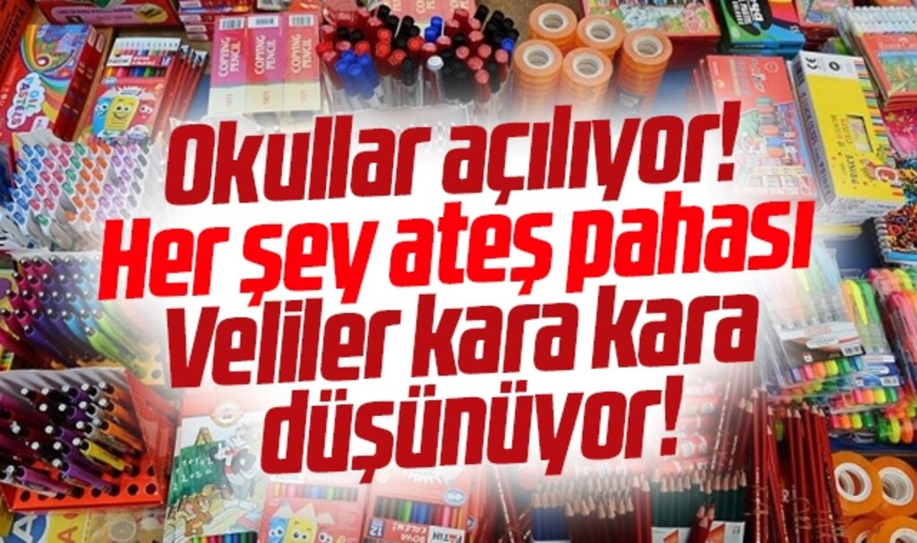 Samsun'da öğrenci velileri kara kara düşünüyor! Okul masrafları ateş pahası