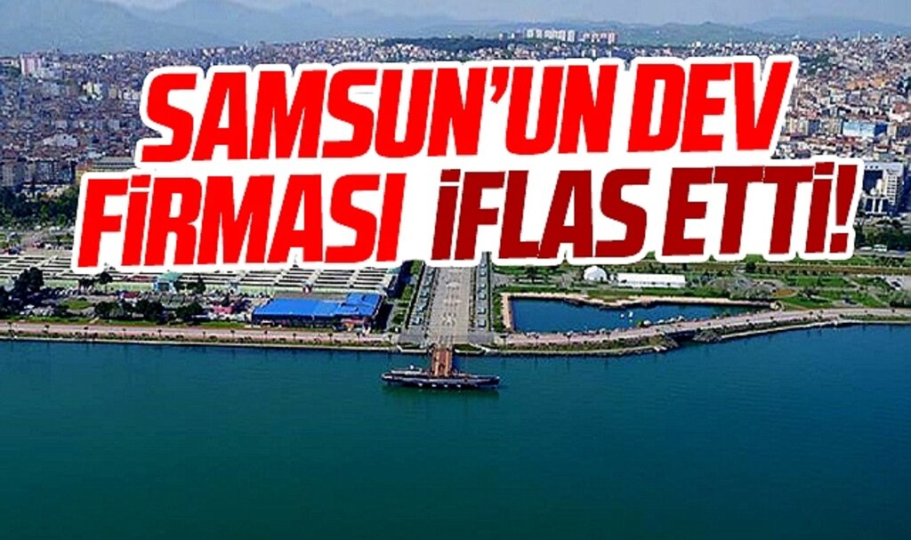 Samsun'un dev firması Takışoğlu Gıda iflasını açıkladı