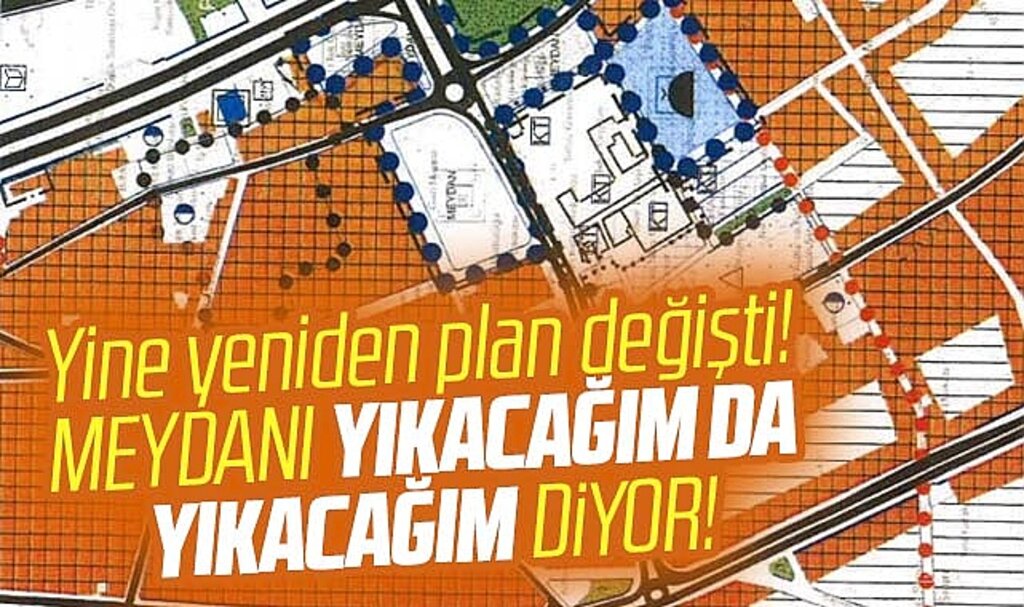 Samsun Cumhuriyet Meydanı projesinde yeni gelişme! Yine imar planı değiştirildi
