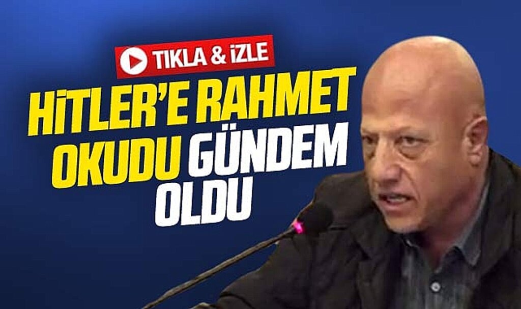 Samsun'da meclis üyesi İsrail'i kınadı Adolf Hitler'i ise rahmetle andı