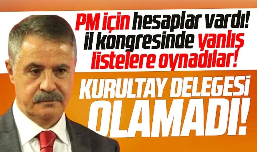 Samsun'da Özdağ CHP İl Başkanı seçildi, Cemil Deveci kurultay delegesi olamadı