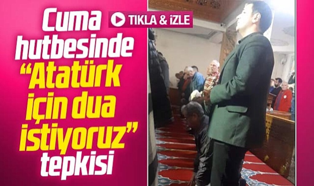 Samsun'da 10 Kasım günü Kefeli Camisinde Atatürk krizi yaşandı 