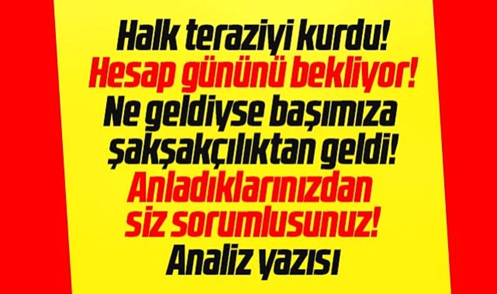 Samsun'da halk hesap gününü bekliyor! Ne geldiyse başımıza şakşakçılıktan geldi